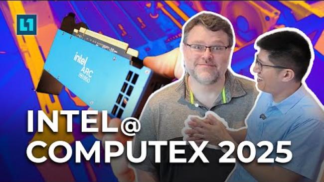 Embedded thumbnail for Intel at Computex 2025: BATTLE MATRIX!!