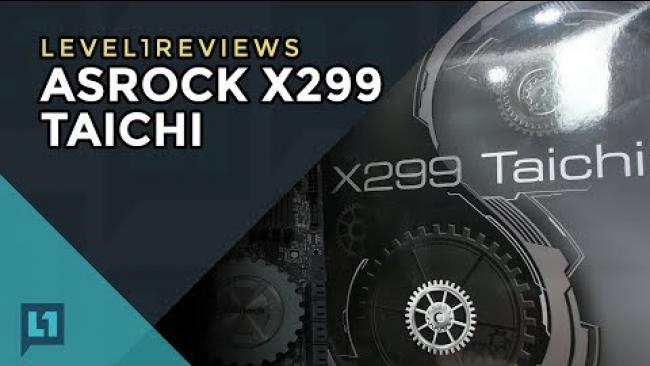Embedded thumbnail for ASRock X299 Taichi Motherboard Review