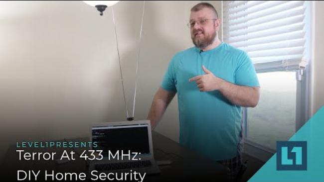 Embedded thumbnail for Terror At 433 MHz: DIY Home Security