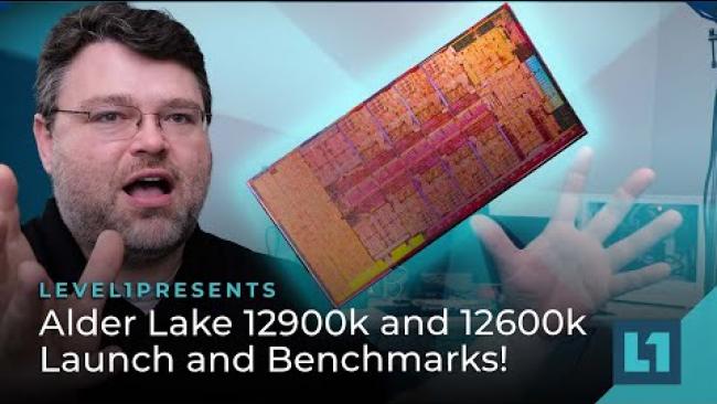 Embedded thumbnail for Alder Lake 12900k and 12600K Launch and Benchmarks!