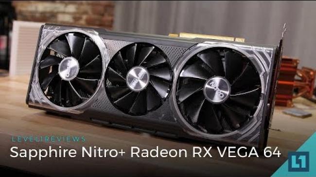 Embedded thumbnail for Sapphire Nitro+ Radeon RX VEGA 64 -- how good is it?