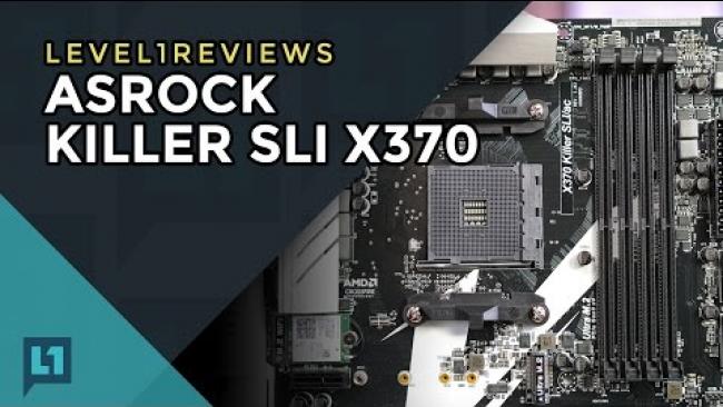 Embedded thumbnail for ASRock X370 Killer SLi Motherboard Review + Linux Test