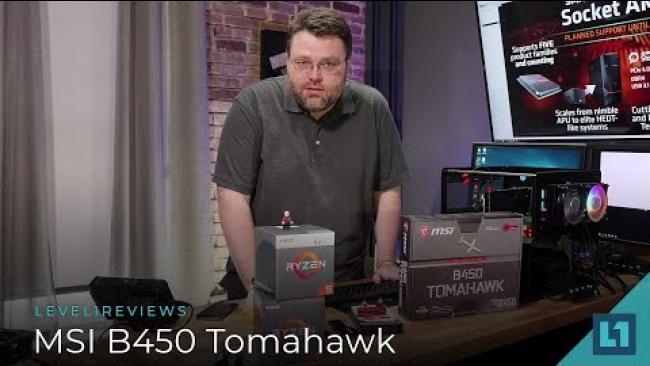 Embedded thumbnail for MSI B450 Tomahawk Socket AM4 Motherboard Review + Linux Test