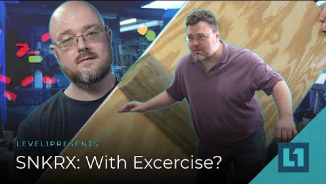 Embedded thumbnail for SNKRX: With Excercise?