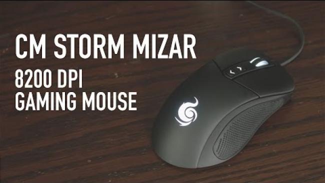 Embedded thumbnail for CM Storm Mizar -  8200 DPI Gaming Mouse Overview