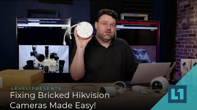Embedded thumbnail for Fixing Bricked Hikvision Cameras Made Easy!
