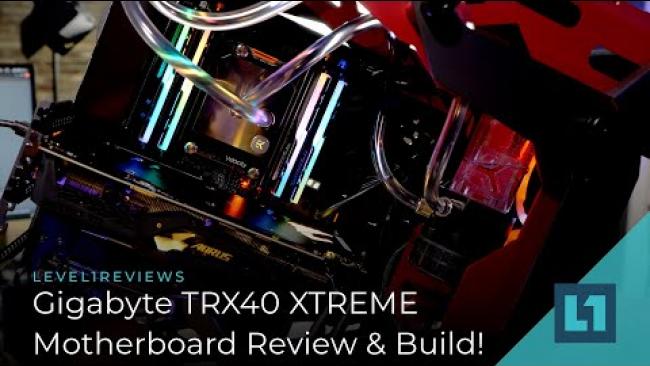 Embedded thumbnail for Gigabyte TRX40 AORUS XTREME Review &amp;amp; Build!