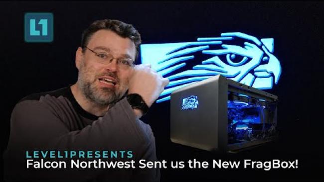 Embedded thumbnail for Falcon Northwest Sent Us The New Fragbox!