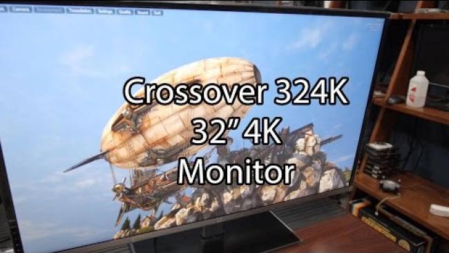 Embedded thumbnail for Crossover 324K 32 inch 4K Monitor Review