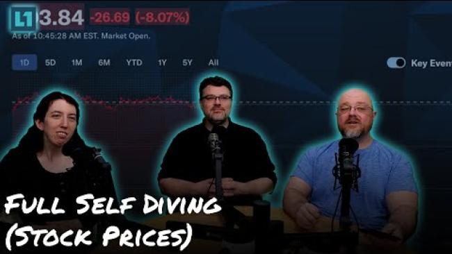 Embedded thumbnail for The Level1 Show March 5th 2025: Full Self Diving (Stock Prices)