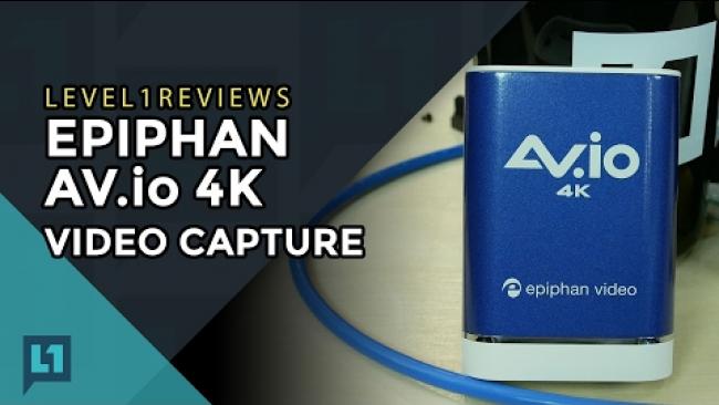 Embedded thumbnail for Epiphan AV.io 4k Video Capture