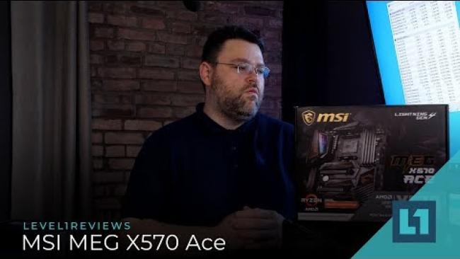 Embedded thumbnail for MSI MEG X570 Ace Motherboard Review
