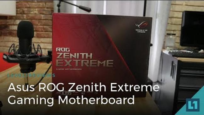 Embedded thumbnail for Asus ROG Zenith Extreme Threadripper Gaming Motherboard Review + Linux Test