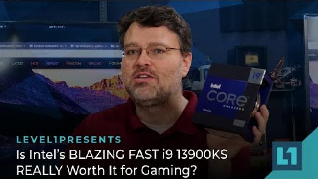 Embedded thumbnail for Is Intel’s BLAZING FAST i9 13900KS REALLY Worth It for Gaming?