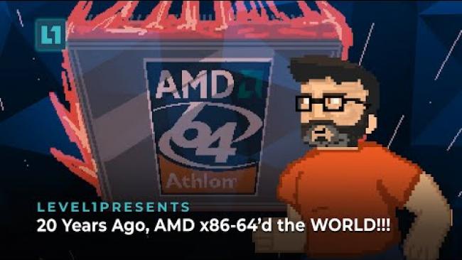 Embedded thumbnail for 20 Years Ago, AMD x86-64&amp;#039;d the WORLD!!!