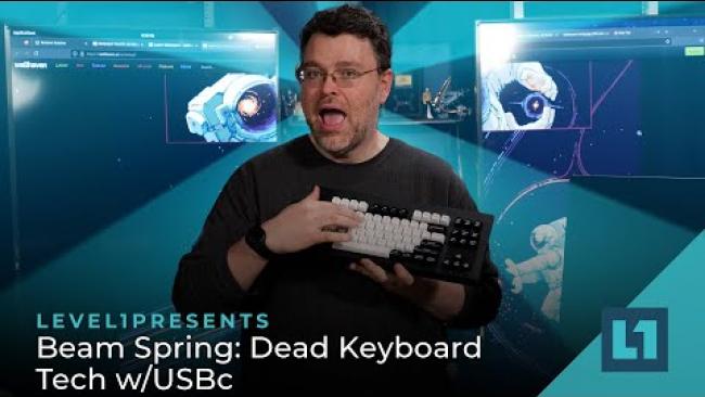 Embedded thumbnail for Beam Spring: Dead Keyboard Tech w/USBc