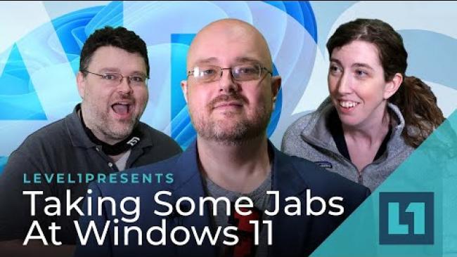 Embedded thumbnail for Taking Some Jabs At Windows 11