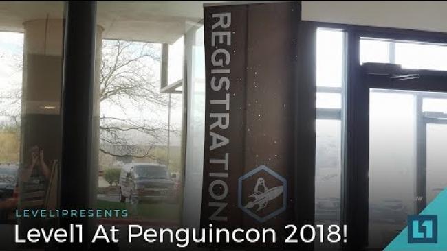 Embedded thumbnail for Level1 At Penguicon 2018!