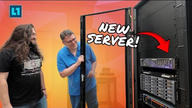 Embedded thumbnail for Upgrading  @GamersNexus  Storage Server! Feat. 45Drives and Kioxia!