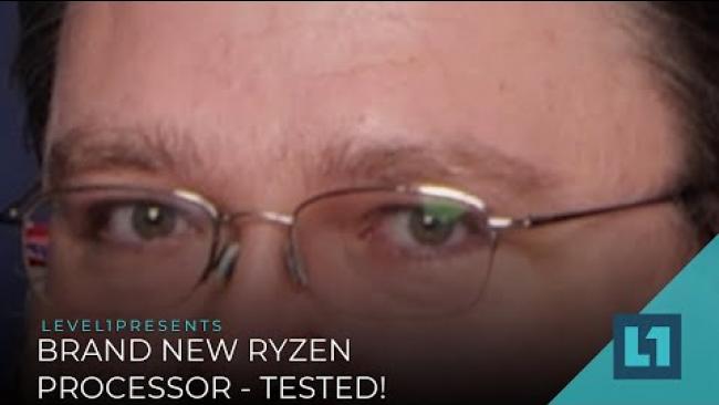 Embedded thumbnail for BRAND NEW RYZEN PROCESSOR - TESTED!