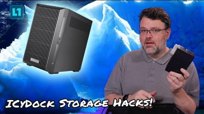 Embedded thumbnail for Testing PCIe Storage Tricks in the SilverStone CS382 UATX Case!