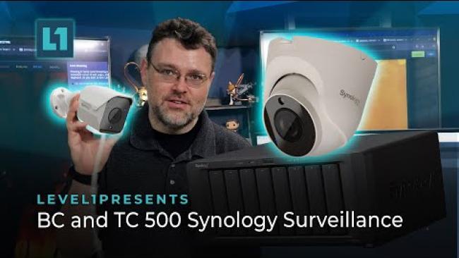 Embedded thumbnail for BC and TC 500 Synology Surveillance