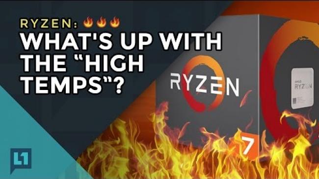 Embedded thumbnail for Ryzen: What&amp;#039;s Up with the &amp;quot;High Temps&amp;quot;?