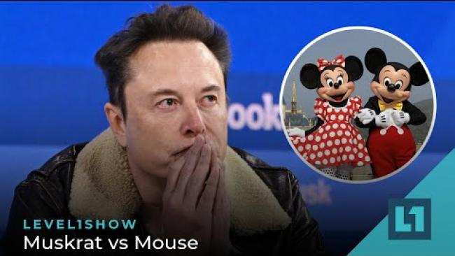 Embedded thumbnail for The Level1 Show December 13 2023: Muskrat vs Mouse