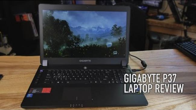 Embedded thumbnail for Gigabyte P37 Laptop Review &amp;amp; Benchmarks