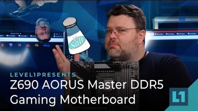 Embedded thumbnail for Z690 AORUS Master DDR5 Gaming Motherboard