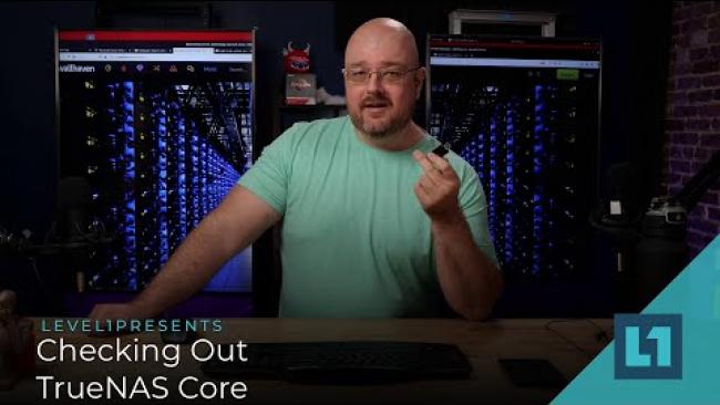 Embedded thumbnail for Checking Out TrueNAS Core