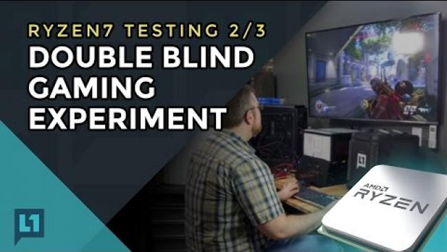 Embedded thumbnail for AMD Ryzen Part 2: 4-way Ryzen vs Intel: Double Blind Experiment (Part 2 of 3)