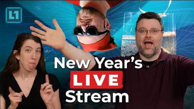 Embedded thumbnail for Level1 Show - Happy New Year Live Stream