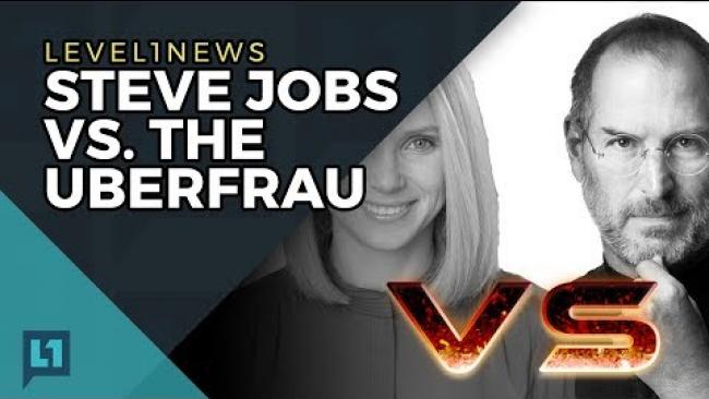 Embedded thumbnail for Level1 News August 8 2017: Steve Jobs vs. The Uberfrau