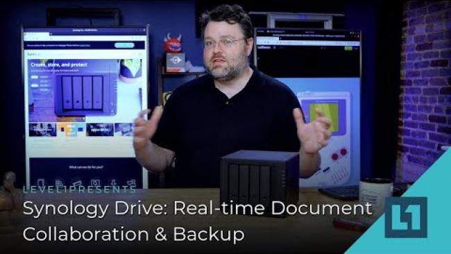 Embedded thumbnail for Synology Drive: Real-time Collaboration &amp;amp; Backup